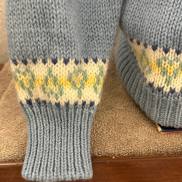 Susan Bristol Fair Isle Cardigan Sweater - Picture 4 of 7